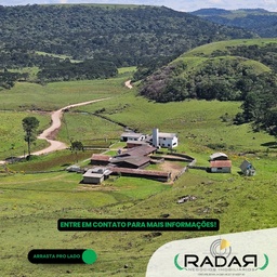 Fazenda/Sítios/Chácaras de 25 quartos, 1700m² no bairro rural, em São José dos Ausentes | Eu Corretor