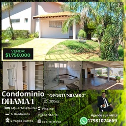 Casa de Condomínio de 4 quartos, 590m² no bairro Parque Residencial Damha, em São José do Rio Preto | Eu Corretor