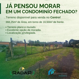 Lote/Terreno de 368m² no bairro Centro, em Vacaria | Eu Corretor