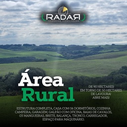 Fazenda/Sítios/Chácaras de 6 quartos, 1000m² no bairro RURAL, em Esmeralda | Eu Corretor