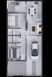 Casa de 2 quartos, 79m² no bairro Itacolomi, em Balneário Piçarras | Eu Corretor