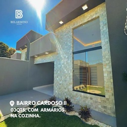 Casa de 3 quartos, no bairro Cardoso, em Aparecida de Goiânia | Eu Corretor