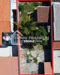 Lote/Terreno de 1 quarto, 250m² no bairro Areia Branca, em Aracaju | Eu Corretor