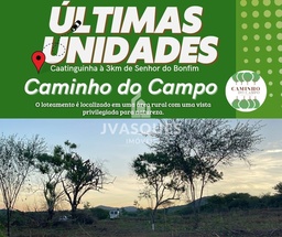 Lote/Terreno Comercial de 600m² no bairro Caatinguinha, em Senhor do Bonfim | Eu Corretor