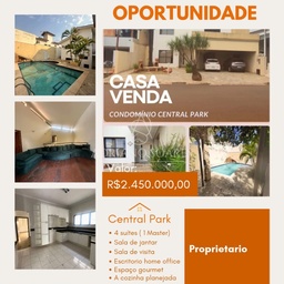 Casa de Condomínio de 4 quartos, 490m² no bairro Central Park Residence, em Presidente Prudente | Eu Corretor