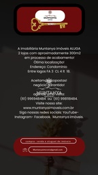 Sala Comercial de 300m² no bairro Região dos Lagos (Sobradinho), em Brasília | Eu Corretor