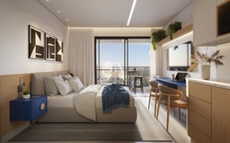 Studio de 1 quarto, 27m² no bairro Capão Raso, em Curitiba | Eu Corretor