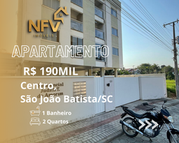 Apartamento de 2 quartos, 55m² no bairro Centro, em São João Batista | Eu Corretor