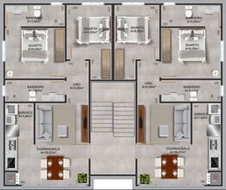 Apartamento de 2 quartos, no bairro Primeiro de Maio, em Brusque | Eu Corretor