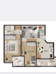 Apartamento de 2 quartos, 50m² no bairro Assunção, em São Bernardo do Campo | Eu Corretor